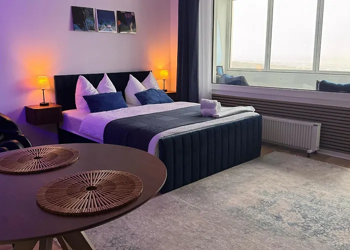 CuxHeaven - modernes Studio-Apartment direkt am Meer mit Pool, Sauna und Massage Cuxhaven